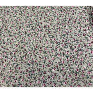 Floral Cotton Fat Quarter Fabric 18x22" Quilting & Crafts
